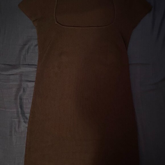 Babaton Emerge Dress in Coffee Bean - Picture 2 of 8